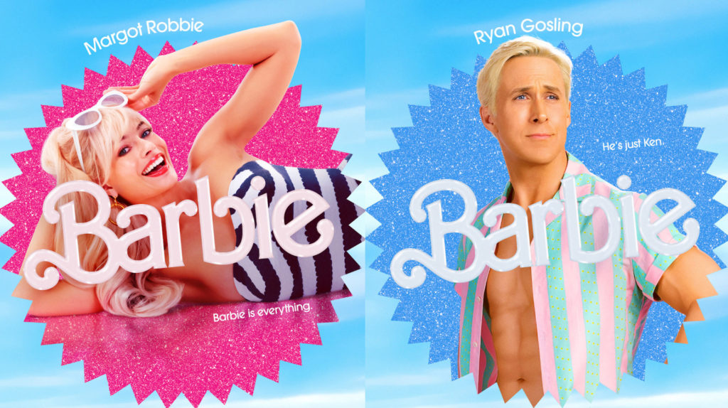 Barbie le film est une réussite pour juillet 2023 AVEC margot robbie et ryan gosling