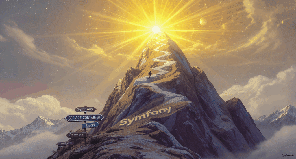 la courbe d'apprentissage de Symfony
