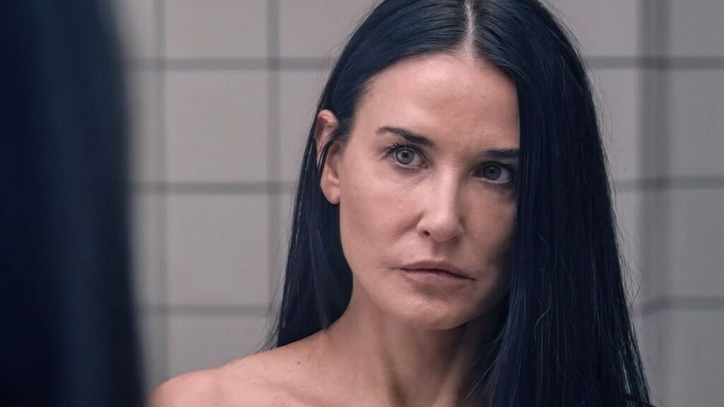 Demi Moore dans le film The Substance