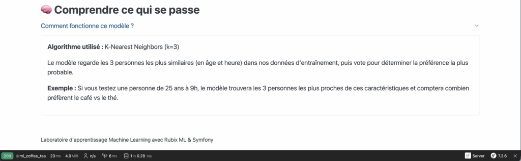 comment le model fonctionne ?