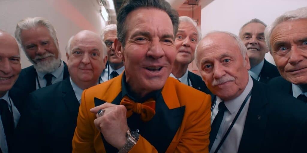 les hommes idiots dans The substance