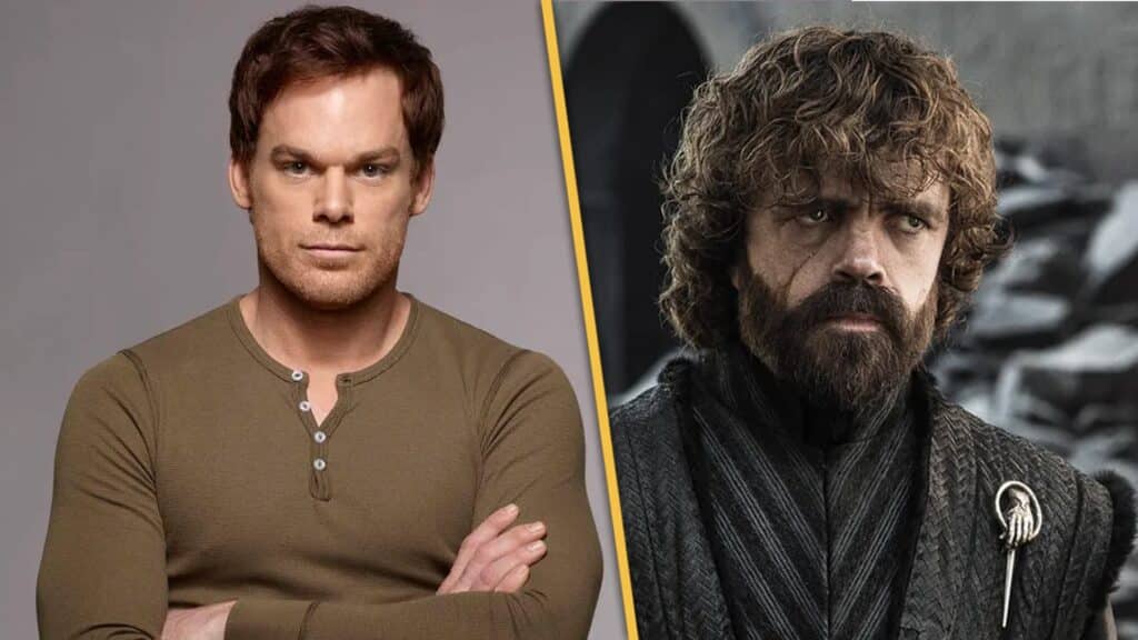 Michael C.Hall et Peter Dinklage dans Dexter resurrection