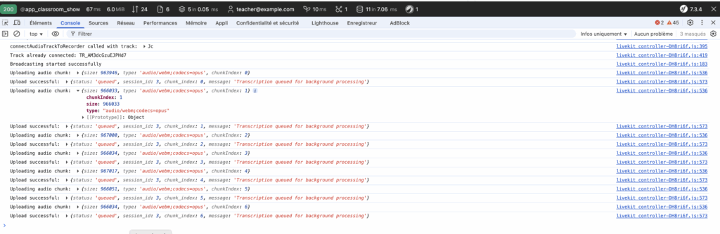 le traitement en arrière plan