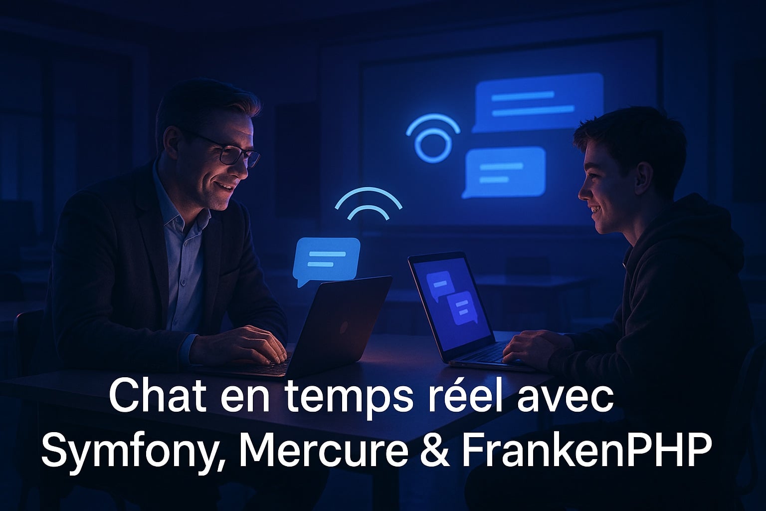 Apprenez à construire un chat en temps réel avec Symfony, Mercure et FrankenPHP. Utilisez le protocole SSE pour une expérience fluide, sans WebSocket ni JavaScript complexe.