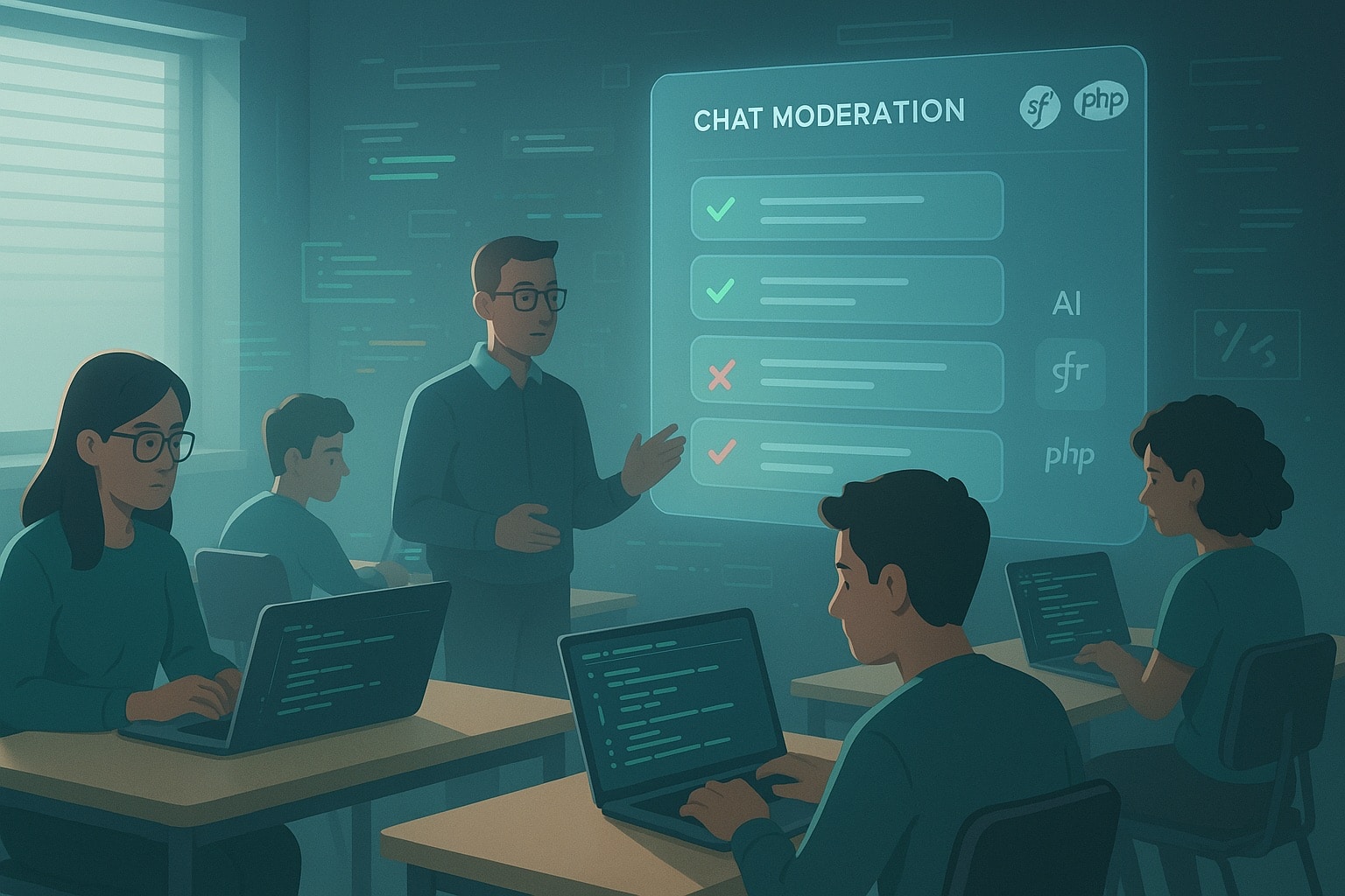 moderation live avec open-ai